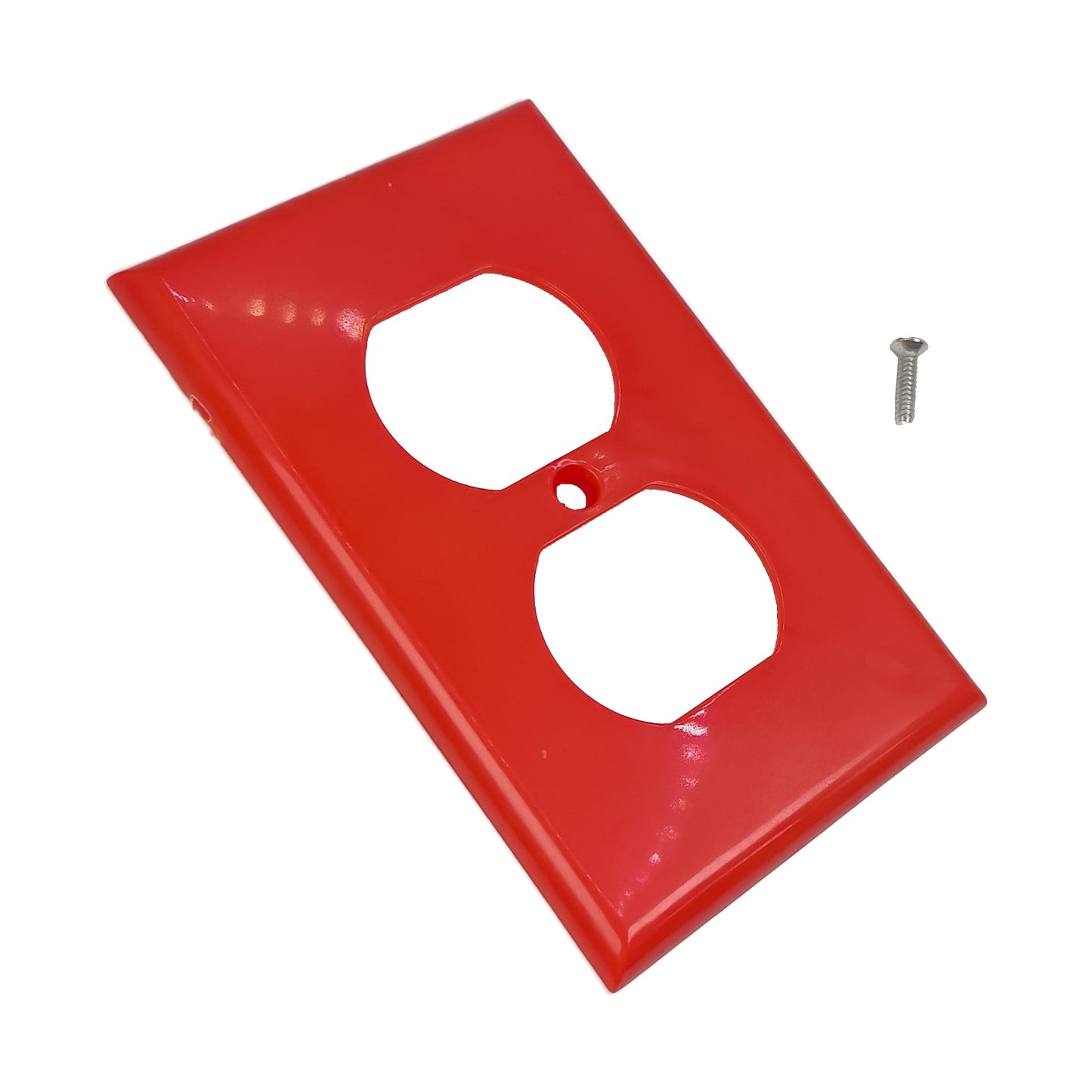 Placa Doble de ABS Blanca 15A 125V~ 60 Hz