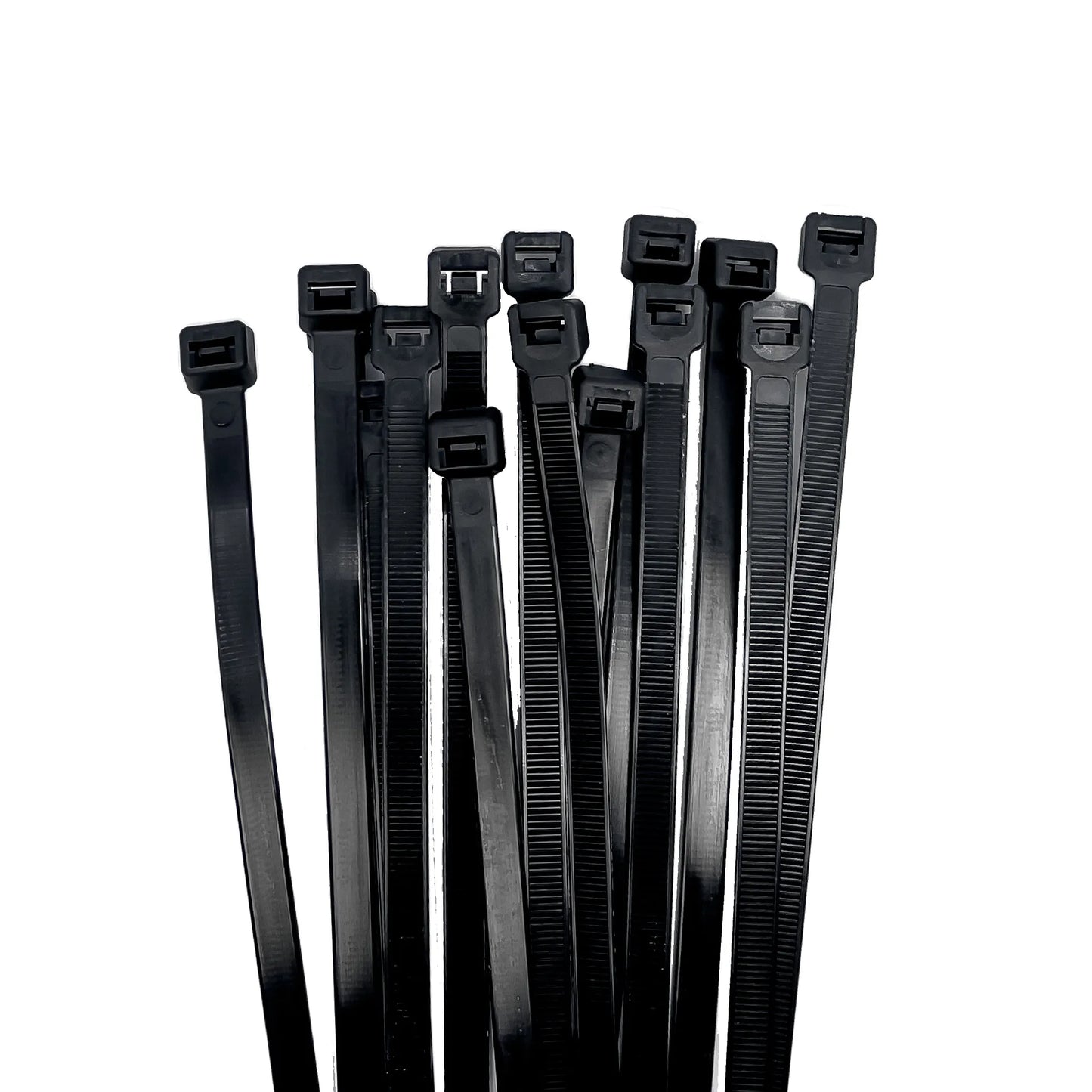 Bolsa de 100 Cinchos de Nylon. 18Ó 175LB Negro