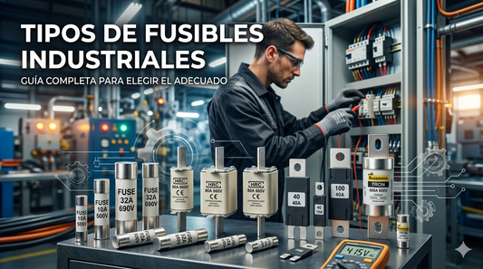 Tipos de fusibles industriales: guía completa para elegir el adecuado