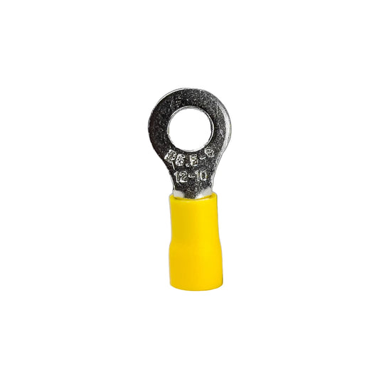 Bolsas de 100 Terminales Ojo Amarillo 1/4