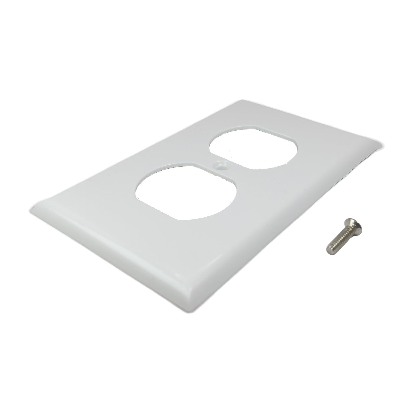 Placa Doble de ABS Marfil 15A 125V~ 60 Hz