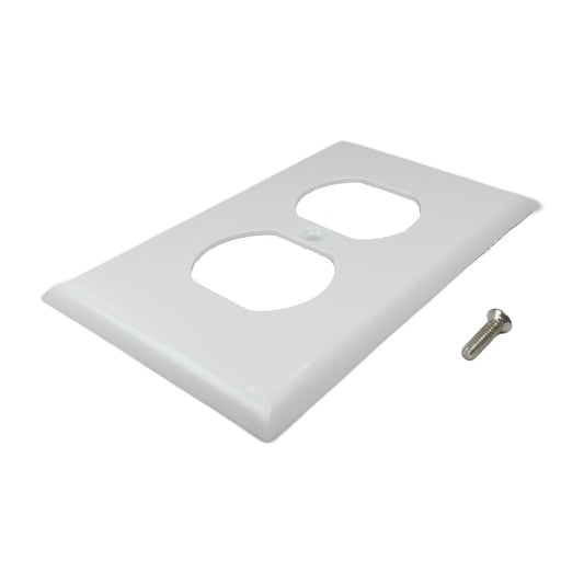 Placa Doble de ABS Marfil 15A 125V~ 60 Hz