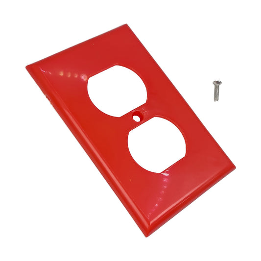 Placa Doble de ABS Blanca 15A 125V~ 60 Hz